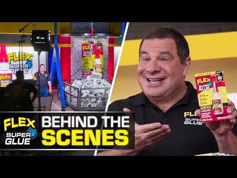 Flex Super Glue Commercial - Behind the Scenes