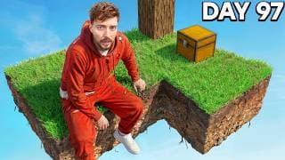I Survived 100 Days in Skyblock