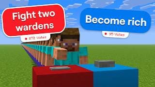 Minecraft, But Viewers Play Would You Rather